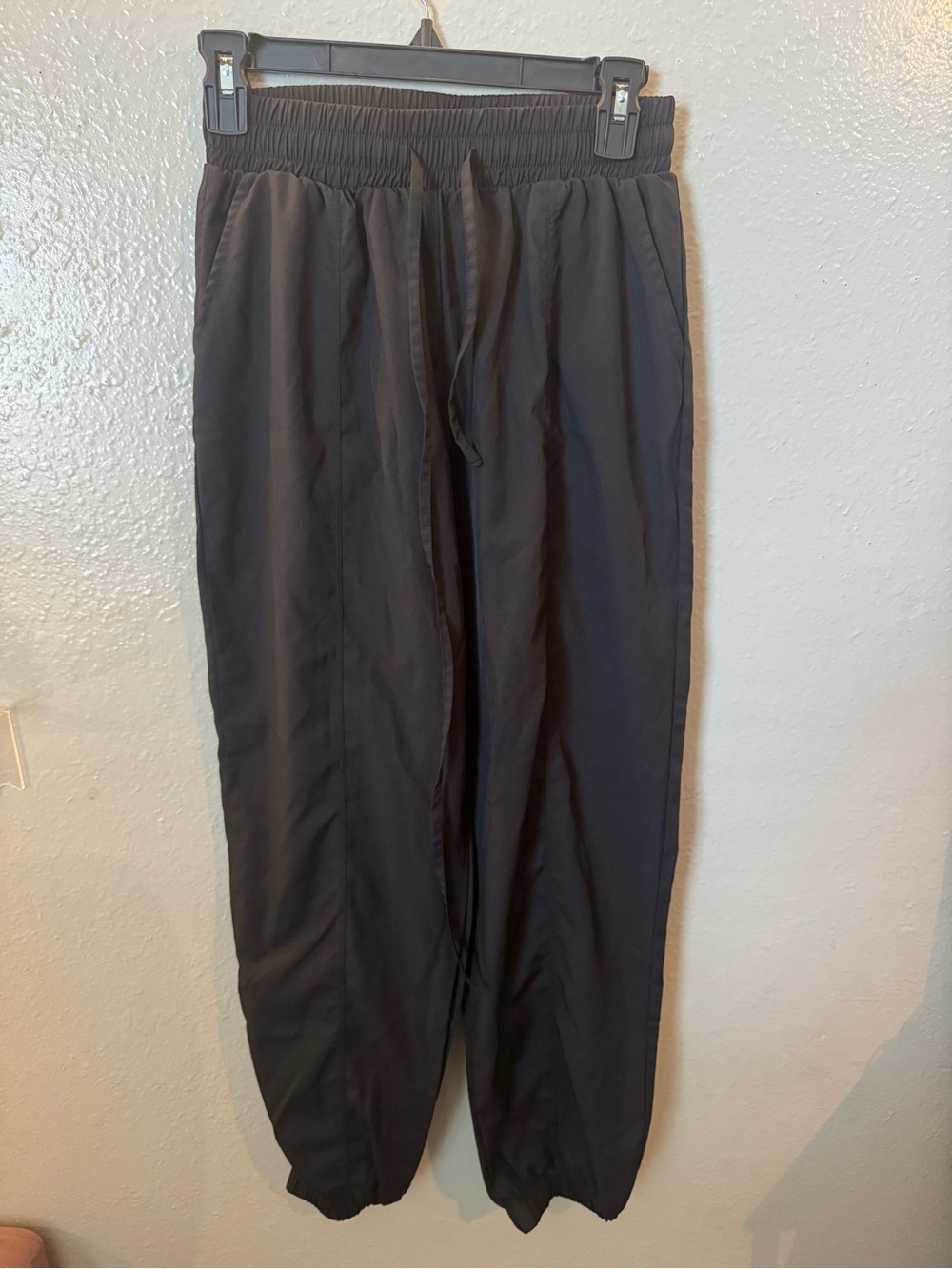 Women's Black Drawstring Jogger Pants